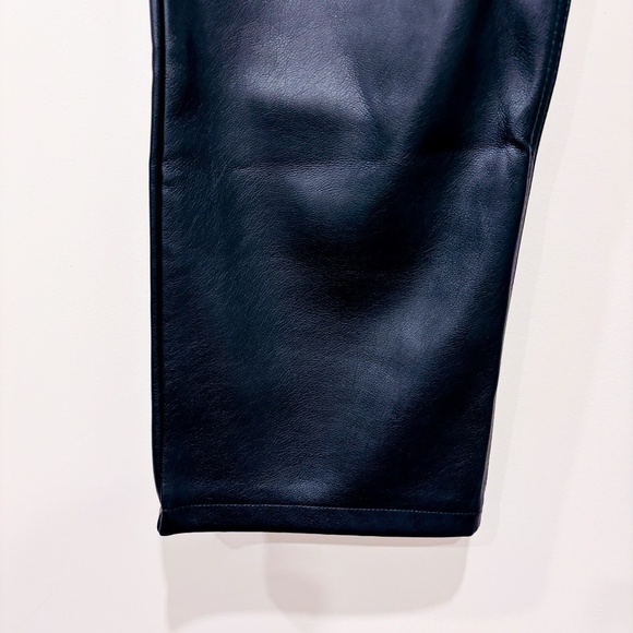 DYNAMITE Faux leather black high rise pants - Picture 9 of 10